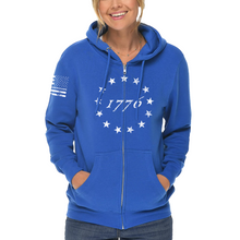 Load image into Gallery viewer, Women's 1776 - Zip-Up Hoodie