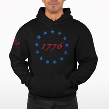 Load image into Gallery viewer, 1776 Red & Blue - Pullover Hoodie