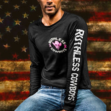 Load image into Gallery viewer, Buck Cancer Flag - L/S - A Ruthless Cowboys Original