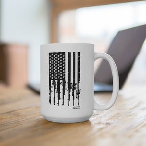 Rifle Flag - Coffee Mug
