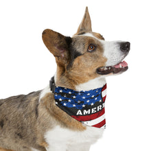 Load image into Gallery viewer, American Pup - Dog Bandana Collar

