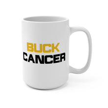 Load image into Gallery viewer, Ruthless Warrior/Buck Cancer Gold Ribbon - Coffee Mug
