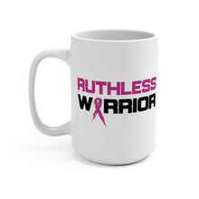 Load image into Gallery viewer, Ruthless Warrior/Buck Cancer - Coffee Mug
