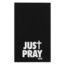 Load image into Gallery viewer, Just Pray - Workout Towel - Black

