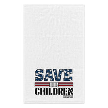 Load image into Gallery viewer, Save OUR Children - Workout Towel - White
