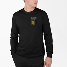 Load image into Gallery viewer, Buck Cancer Flag Gold - L/S Tee
