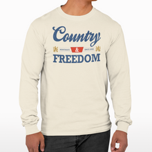 Load image into Gallery viewer, Country &amp; Freedom (Coors Banquet) - L/S Tee
