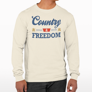 Country & Freedom (Coors Banquet) - L/S Tee
