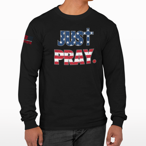 Just Pray USA - L/S Tee