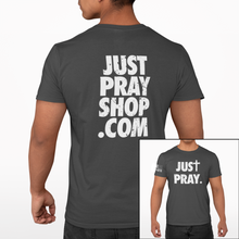 Load image into Gallery viewer, Just Pray w/ JPS Website Back - S/S Tee
