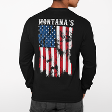 Load image into Gallery viewer, Montana&#39;s American Pride - L/S Tee
