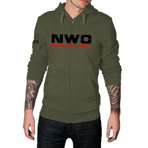 Never Will Obey - Zip-Up Hoodie