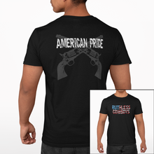 Load image into Gallery viewer, Ruthless Cowboys American Pride Revolver - S/S Tee
