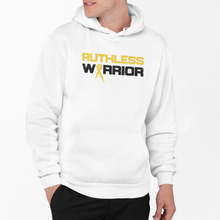 Load image into Gallery viewer, Ruthless Warrior Gold Ribbon - Pullover Hoodie
