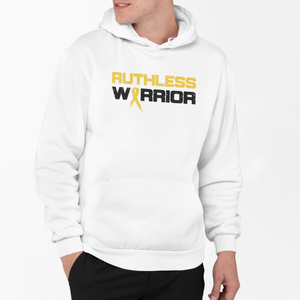 Ruthless Warrior Gold Ribbon - Pullover Hoodie