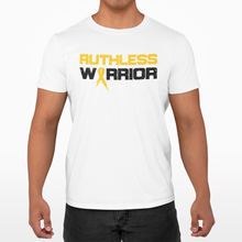 Load image into Gallery viewer, Ruthless Warrior Gold Ribbon - S/S Tee
