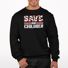 Load image into Gallery viewer, Save OUR Children Glendora w/ RW Website Back - Sweatshirt
