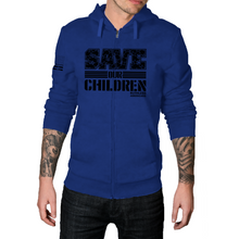 Load image into Gallery viewer, Save OUR Children - Zip-Up Hoodie
