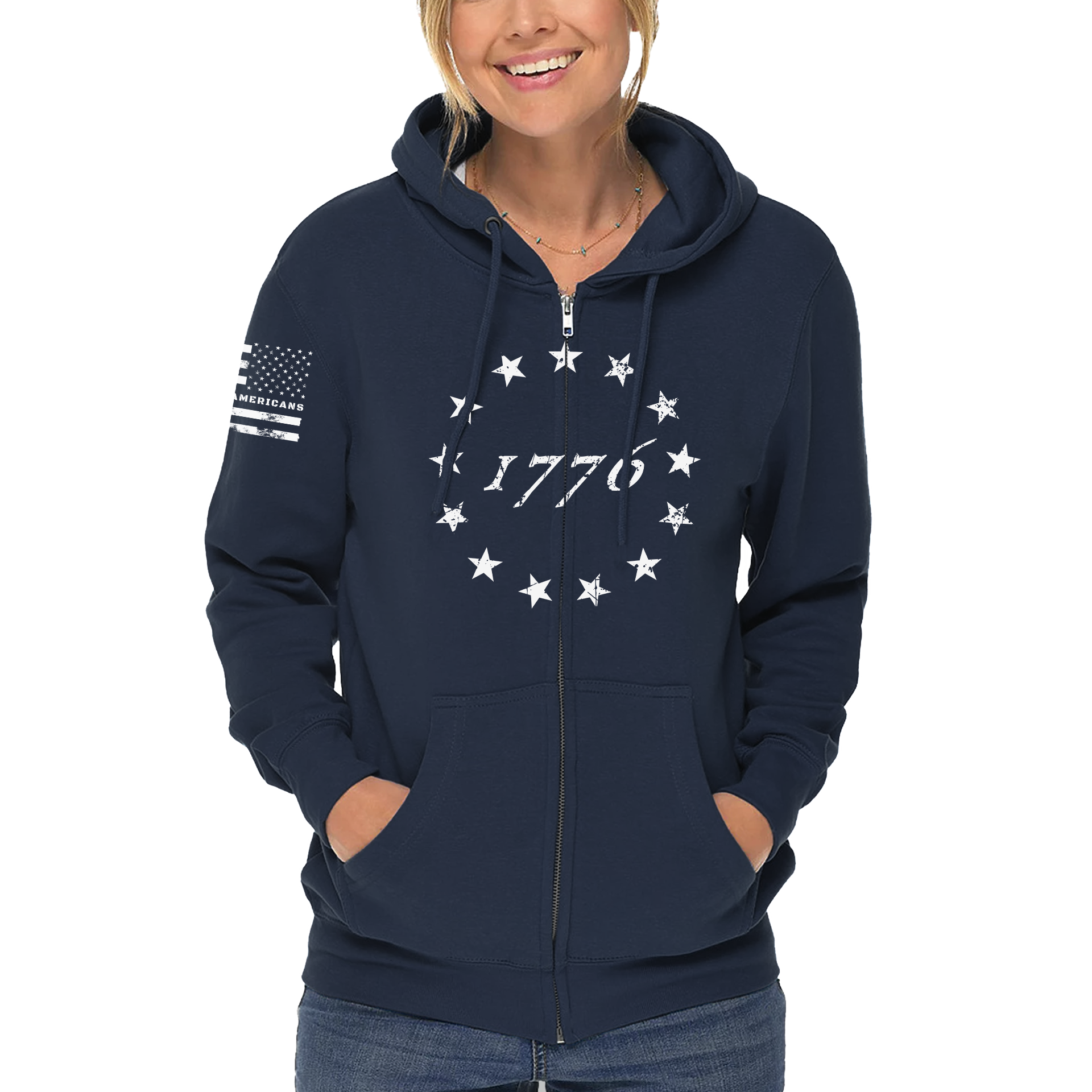 Land & Free, Home & Brave 1776 Cool logo Hooded Sweatshirt - Texas Land & Free, Home & Brave 1776 Cool logo Hooded Sweatshirt - Texas