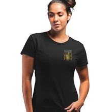 Load image into Gallery viewer, Women&#39;s Buck Cancer Flag Gold - S/S Tee
