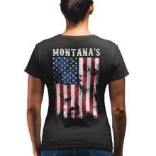Load image into Gallery viewer, Women&#39;s Montana&#39;s American Pride - S/S Tee
