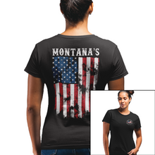 Load image into Gallery viewer, Women&#39;s Montana&#39;s American Pride - S/S Tee

