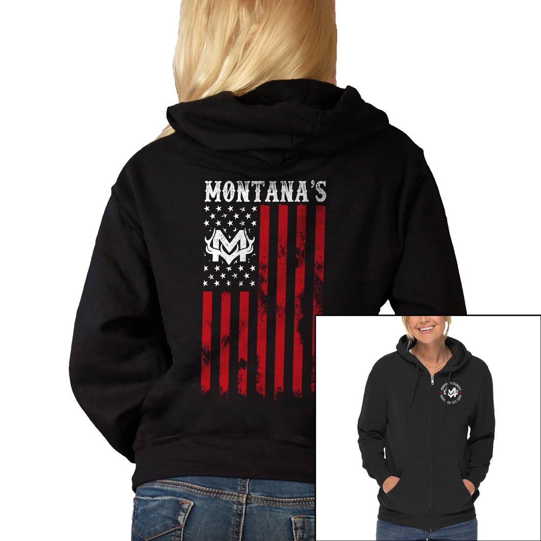 Women's Montana's Valor - Zip-Up Hoodie