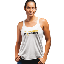 Load image into Gallery viewer, Women&#39;s Ruthless Warrior Gold Ribbon - Tank Top
