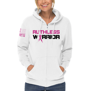 Women's Ruthless Warrior - Zip-Up Hoodie