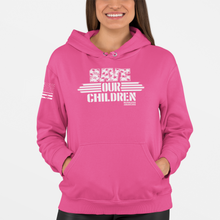 Load image into Gallery viewer, Women&#39;s Save OUR Children - Pullover Hoodie
