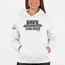 Load image into Gallery viewer, Women&#39;s Save OUR Children - Pullover Hoodie

