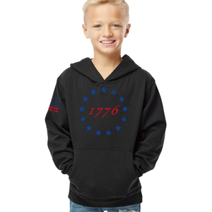 Youth 1776 Red & Blue - Pullover Hoodie