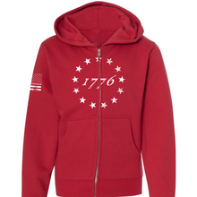 Load image into Gallery viewer, Youth 1776 - Zip-Up Hoodie

