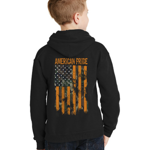 Youth American Pride Camouflage - Pullover Hoodie