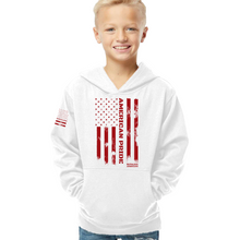 Load image into Gallery viewer, Youth American Pride Tactical Colored Flag - Pullover Hoodie
