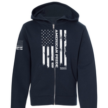 Load image into Gallery viewer, Youth American Pride Tactical - Zip-Up Hoodie
