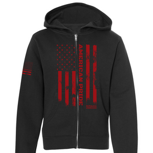 Youth American Pride Tactical Colored - Zip-Up Hoodie