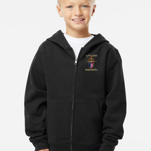Load image into Gallery viewer, Youth Blessed Are The Peacemakers - Sheriff - Zip-Up Hoodie
