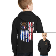 Load image into Gallery viewer, Youth Blessed Are The Peacemakers - Sheriff - Pullover Hoodie
