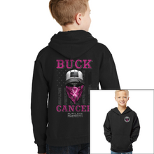 Load image into Gallery viewer, Youth Buck Cancer Bandit - Pullover Hoodie
