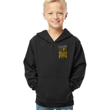Load image into Gallery viewer, Youth Buck Cancer Flag Gold - Pullover Hoodie
