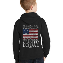 Load image into Gallery viewer, Youth Created Equal - Pullover Hoodie
