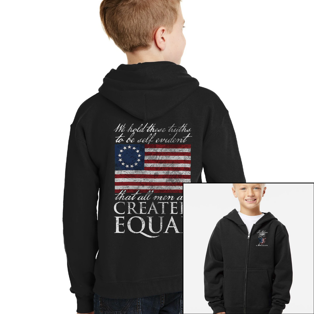 Youth Created Equal - Zip-Up Hoodie