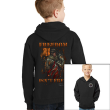 Load image into Gallery viewer, Youth Freedom Isn&#39;t Free - Pullover Hoodie
