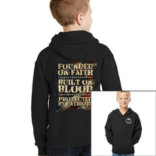 Load image into Gallery viewer, Youth Protected By Patriots - Pullover Hoodie
