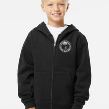 Load image into Gallery viewer, Youth Protected By Patriots - Zip-Up Hoodie
