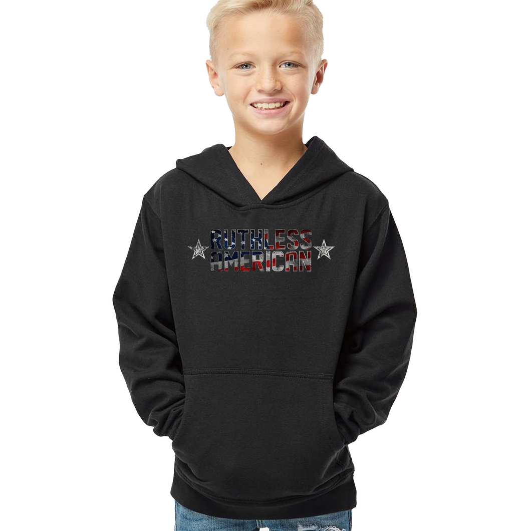 Youth Ruthless American Two Star - Pullover Hoodie