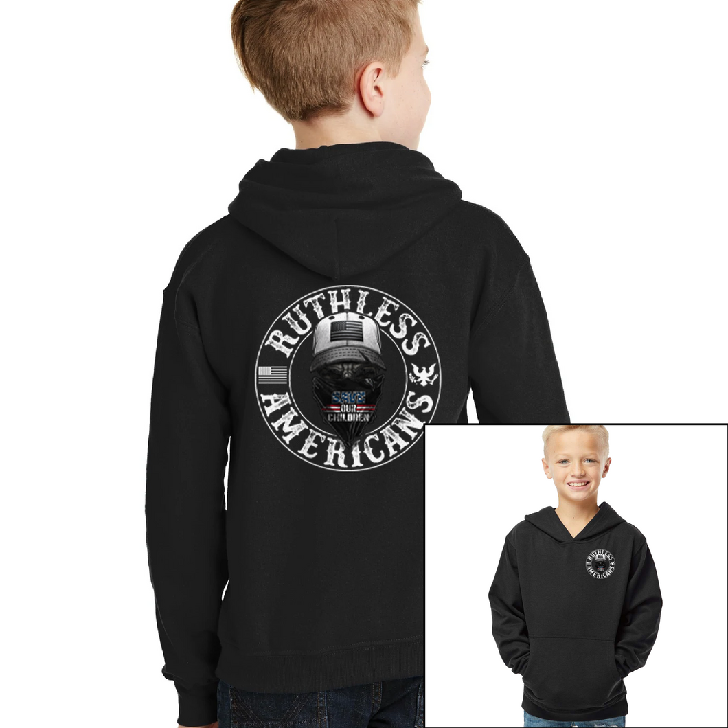 Youth Save OUR Children Bandit - Pullover Hoodie