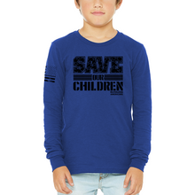Load image into Gallery viewer, Youth Save OUR Children - L/S Tee
