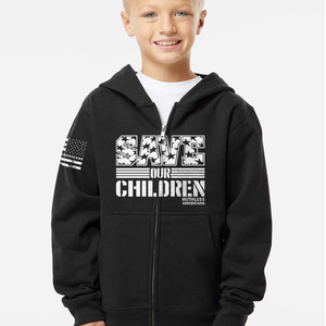 Youth Save OUR Children - Zip-Up Hoodie